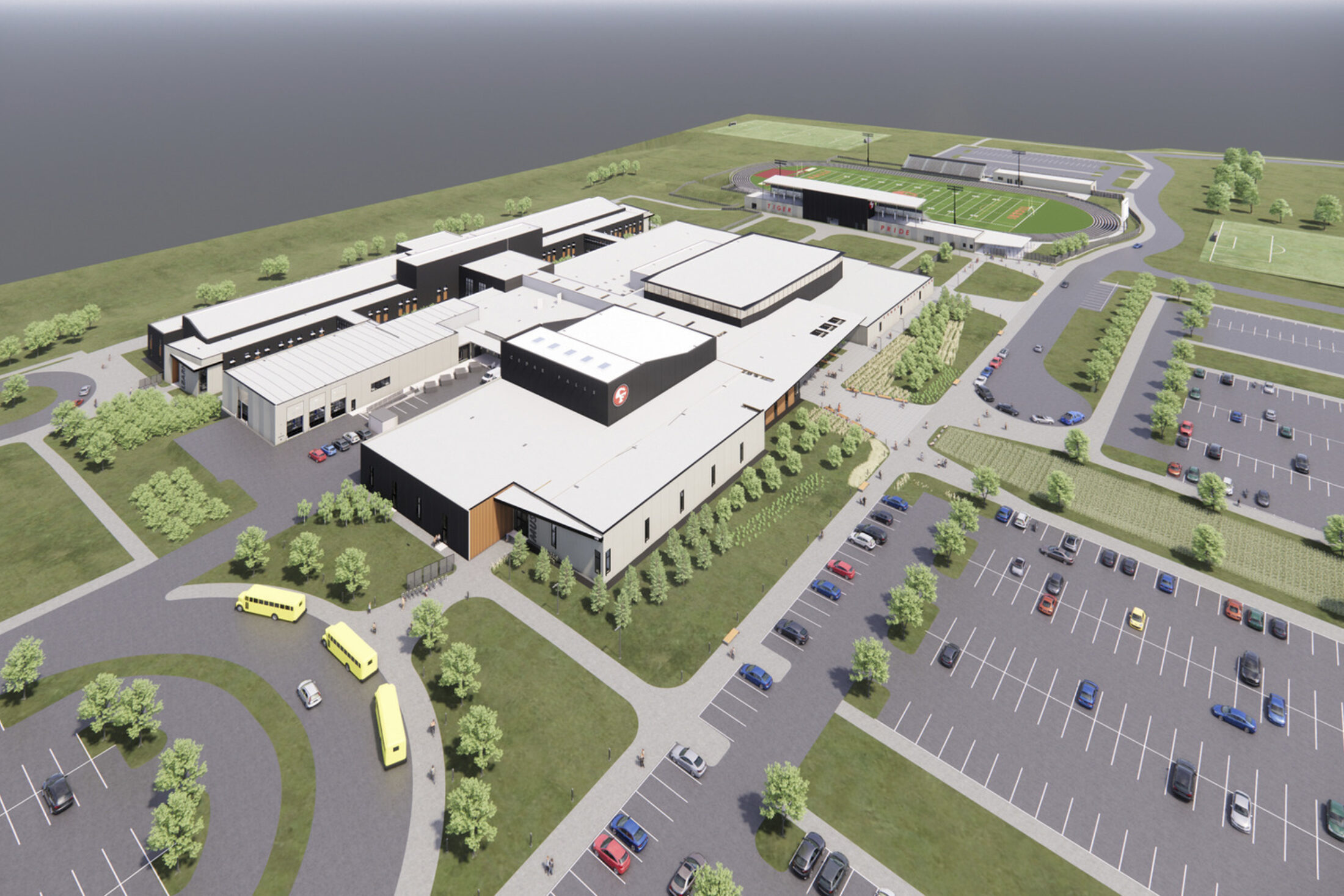 Cedar Falls High School INVISION Architecture